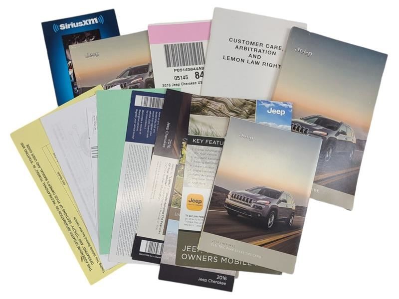 CHEROKEE  2016 Owners Manual 594676