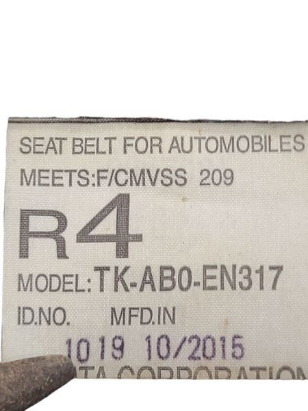 OUTLANDER 2016 Seat Belt Rear 600010