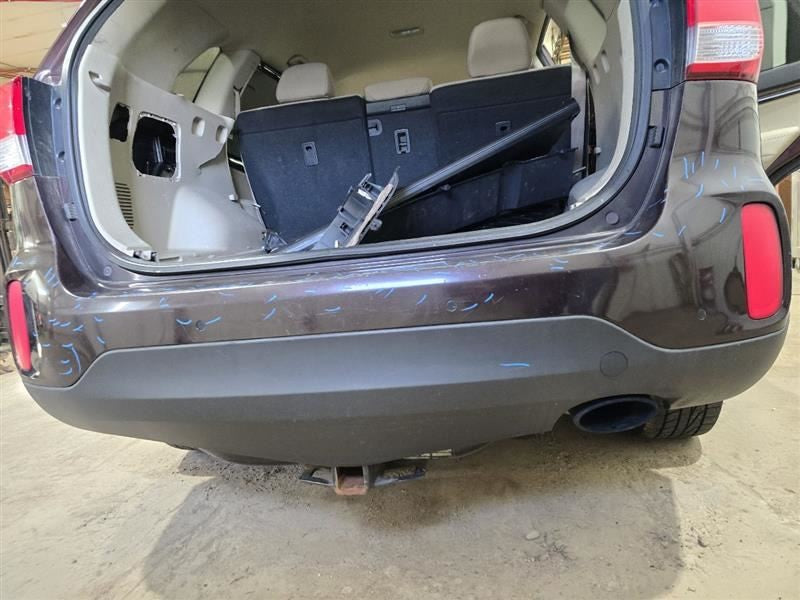 Rear Bumper With Park Assist Textured Lower Cover Fits 14-15 SORENTO 6
