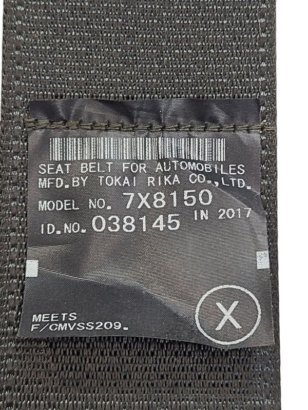 NX200T    2017 Seat Belt Rear 602127