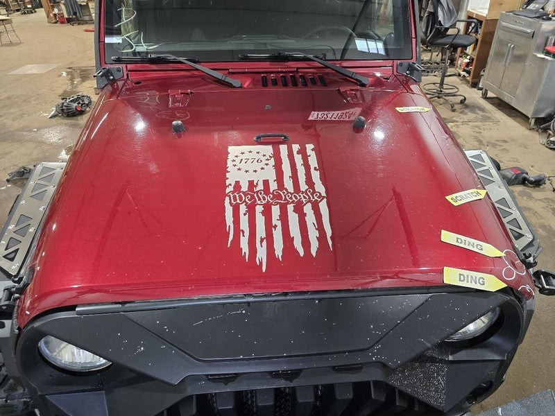 Hood Flat Center Fits 07-12 WRANGLER 630345