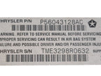 Chassis ECM Center Dash Fits 98-99 DODGE 1500 596938 56043128AC