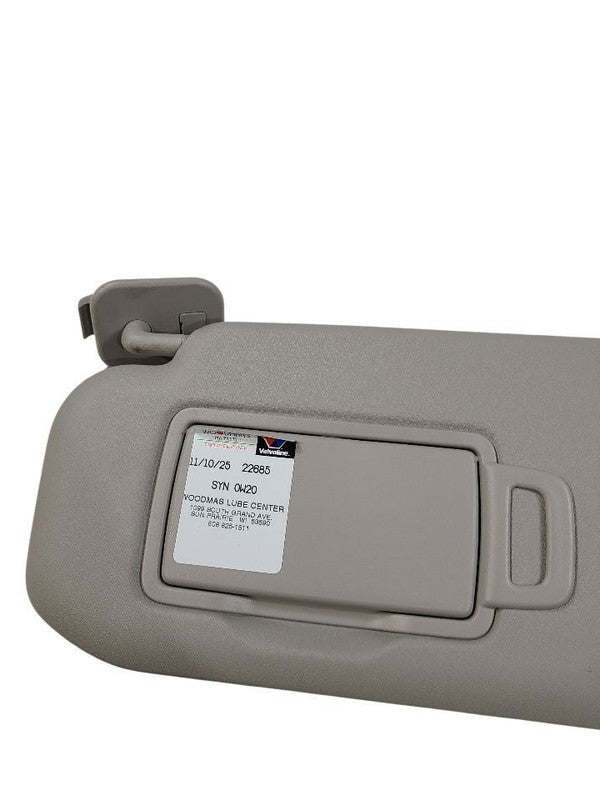 Driver Left Sun Visor Without Illumination Fits 20-25 SENTRA 650479