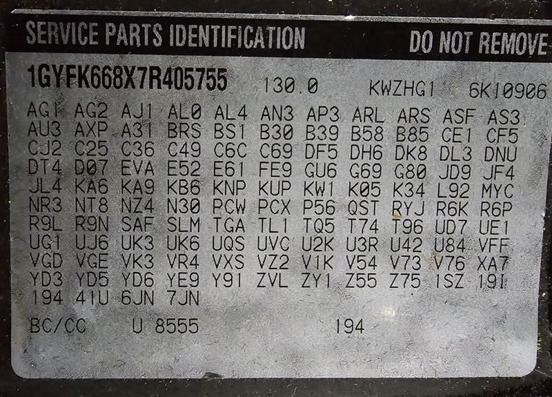 Seat Belt Front Bucket And Bench Passenger Fits 07-08 AVALANCHE 1500 5