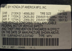 Seat Belt Front Driver Buckle Fits 17-22 CR-V 647089