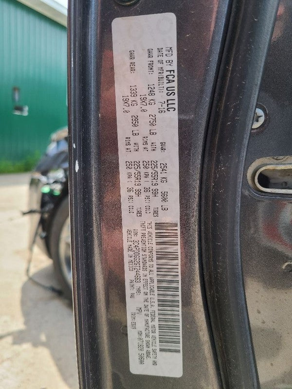 Chassis ECM Roof ID 68163807 Fits 14-17 JOURNEY 635614