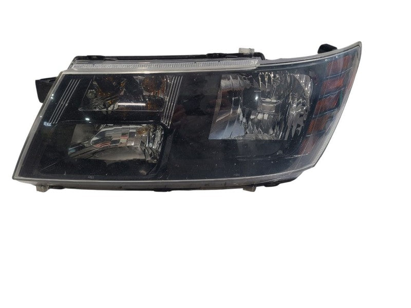 Driver Headlight Quad Halogen Black Bezel Fits 14-20 JOURNEY 666060