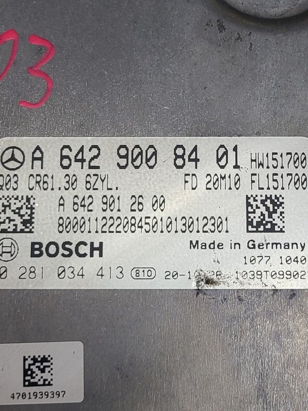 Engine ECM Electronic Control Module Fits 19-22 MERCEDES SPRINTER 2500