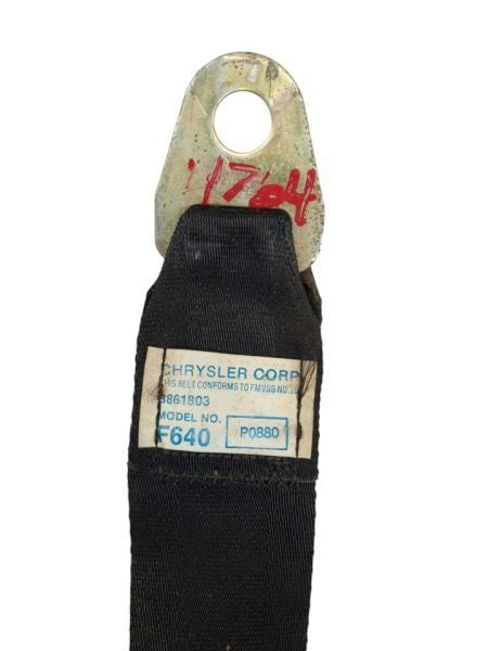 VOLARE    1980 Seat Belt Rear 598943