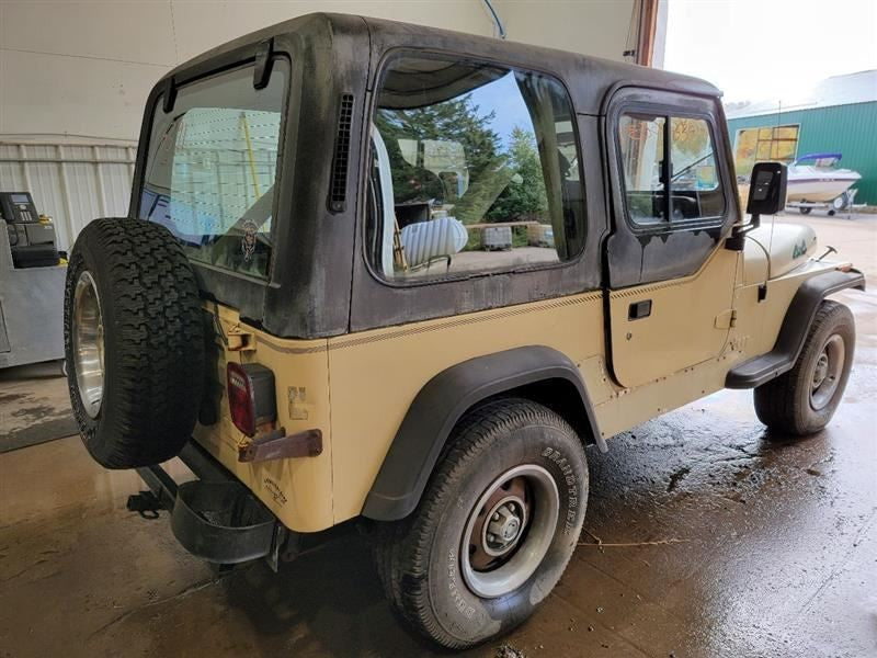 Driver Side View Mirror Manual LHD Fits 87-95 97-02 WRANGLER 496371