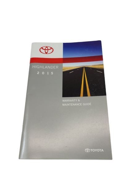HIGHLANDR 2015 Owners Manual 574098
