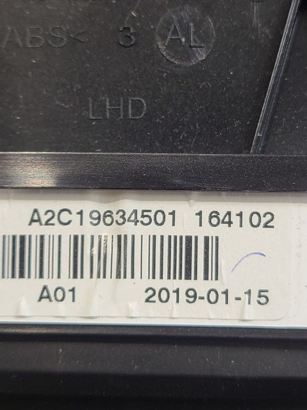 Speedometer Cluster CVT US Market Eye Sight Fits 19 LEGACY 666385 A2C1