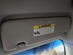 Passenger Sun Visor Illuminated Metal Roof Fits 11-14 SONATA 582227