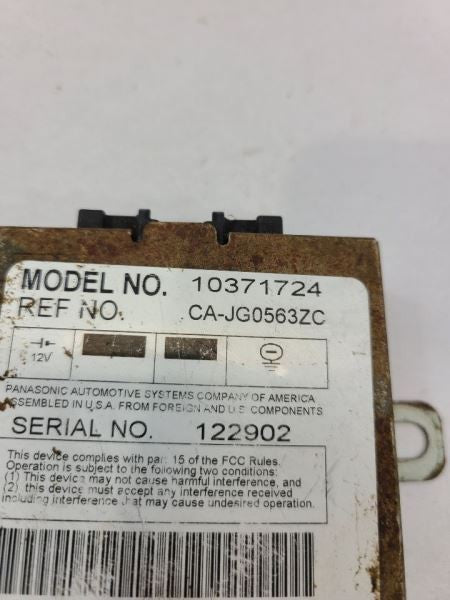 Chassis ECM Driver Assist Rear View Camera Fits 07-08 AVALANCHE 438454