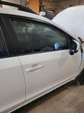 Passenger Front Door Electric Without Door Mouldings Fits 12-14 IMPREZ