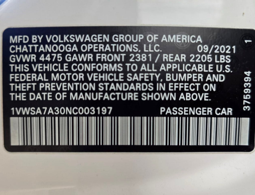 AC Condenser Fits 18-22 PASSAT 648898