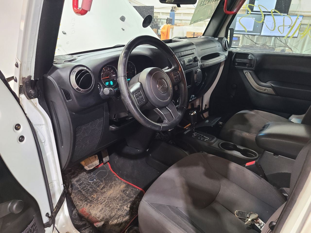 Rear Back Door VIN W 6th Digit Jk Body Lower Fits 11-18 WRANGLER 66204