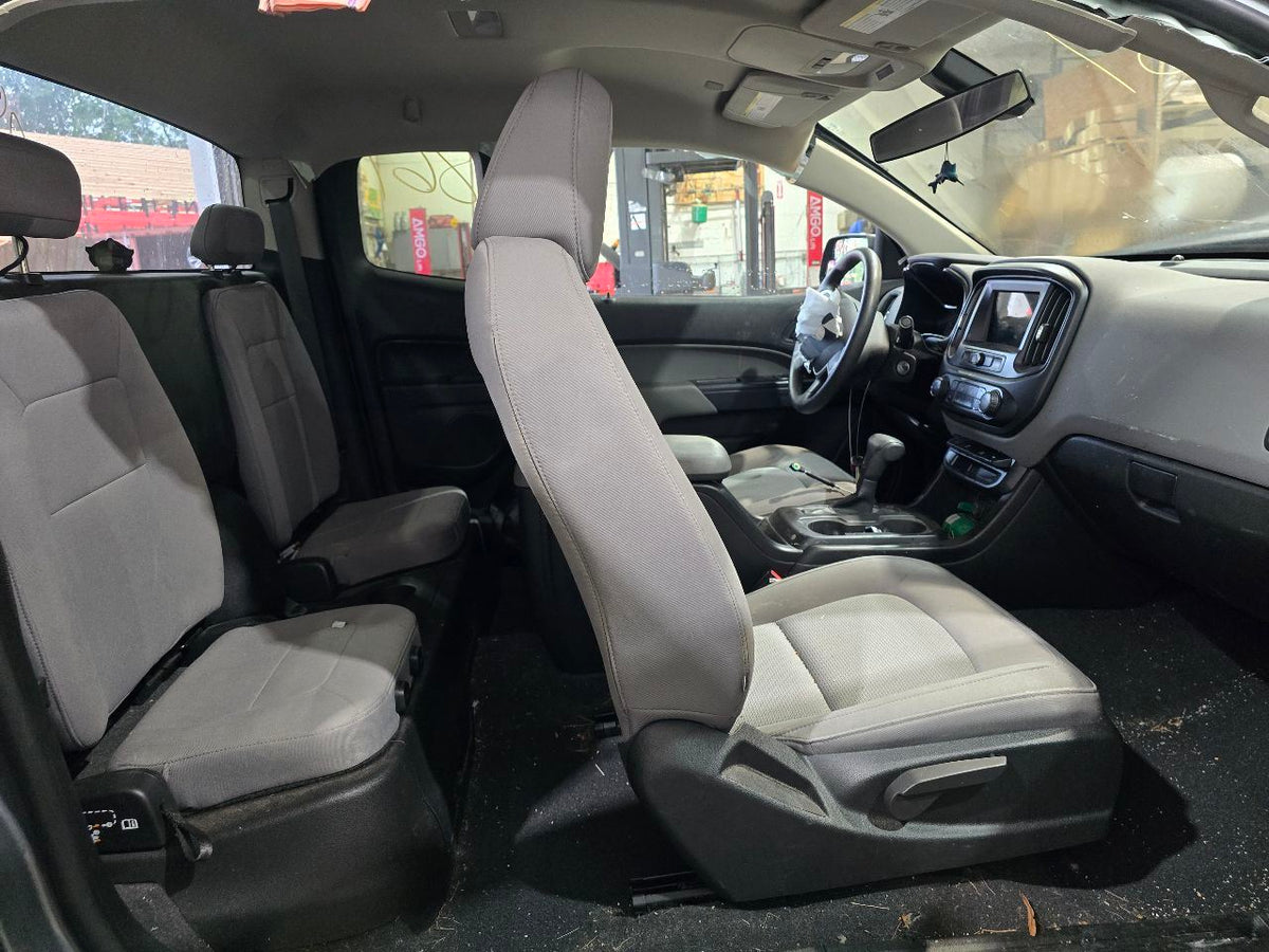 Driver Front Seat Bucket Extended Cab Cloth Fits 15-22 COLORADO 645628